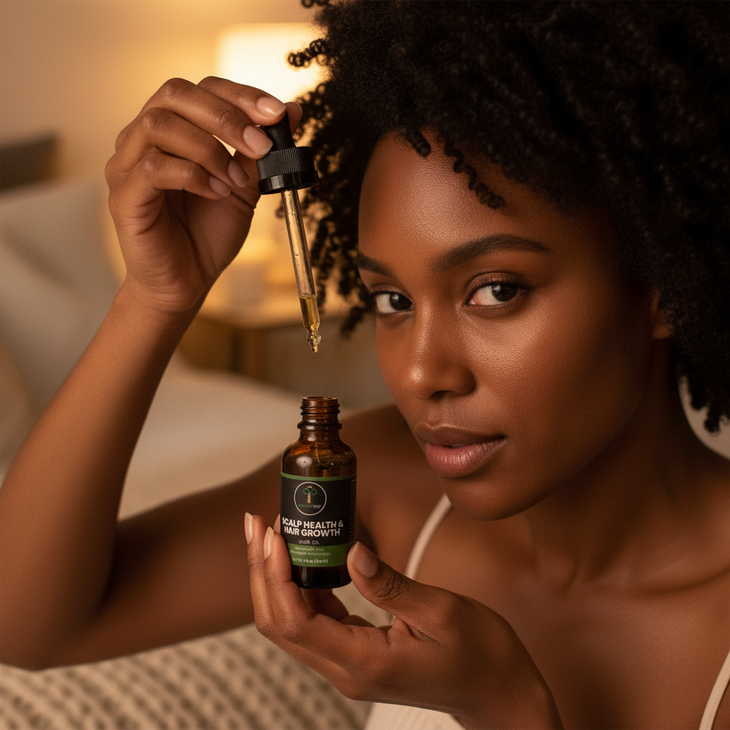 Hair Oil for Scalp Health and Hair Growth