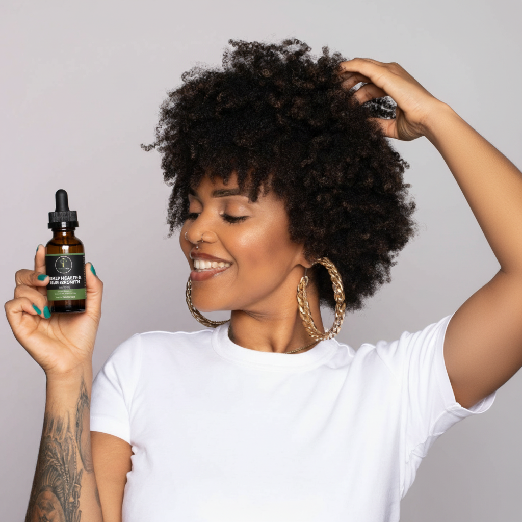 Hair Oil for Scalp Health and Hair Growth